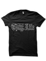 Thug Life Black Tee