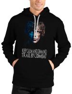 Trial By Combat Black Hoodie