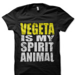 Vegeta Black Tee