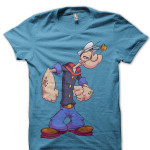 Popeye Light Blue Tee