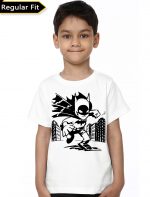 Batman White Kids Tee