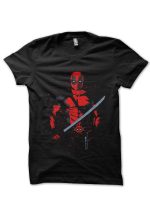Deadpool Black Tee