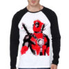 Deadpool Vegeta Raglan Tee