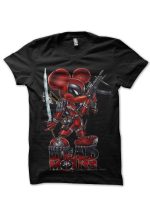 Deadpool Rat Black Tee (White & Grey Available)
