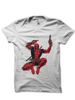 Deadpool White Tee