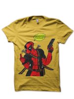Deapool Yellow Tee