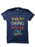 Everything OK Navy Blue Tee