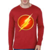 Flash Red Full Sleeve Tee