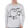 Meme Grey Full Sleeve Tee