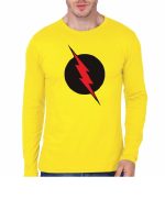 Reverse Flash Yellow Full Sleeve T-Shirt