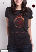 Fire And Blood Black Top