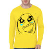 Meme Yellow Full Sleeve Tee