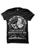 Popeye Black Tee