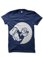 Popeye Navy Blue Tee (All Colour Available)