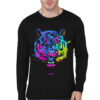 Tiger Black Full Sleeve T-Shirt