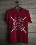 Valar Morghulis Maroon T-Shirt