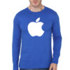 Apple Royal Blue Full Sleeve Tee