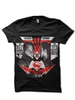 Superman V Batman Black T-Shirt