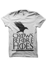 Crow White Tee