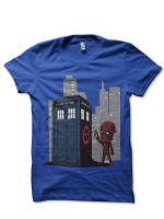 Deadpool Royal Blue Tee