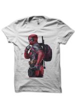 Deadpool White Tee