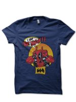 Deadpool Navy Blue Tee