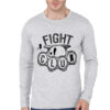 Fight Club Grey Full Sleeve Tee