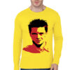 Fight Club Yellow Full Sleeve Tee