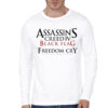Assassins Creed White Full Sleeve Tee
