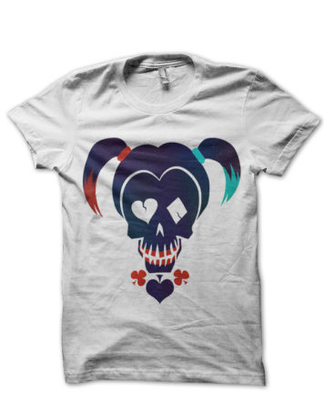 Harley Skull Suicide Squad T-Shirt