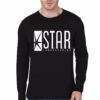 Star Labs Black Full Sleeve T-Shirt