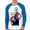 Harley and Joker Suicide Squad Raglan T-Shirt