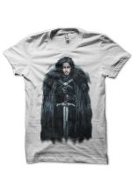 Jon Snow White Tee