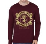 Lannister Maroon Full Sleeve Tee