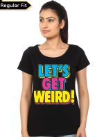 Lets Get Crazy Black Girls T-Shirt