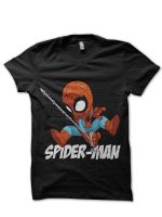 Spiderman Black Tee