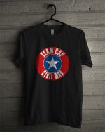 Team Cap Black Tee