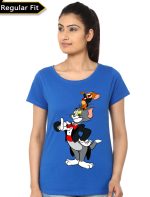 Tom & Jerry Blue Top