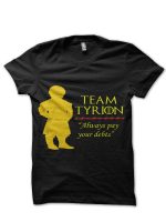 Team Tyrion Black T-Shirt