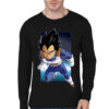 Vegeta Black Full Sleeve Tee