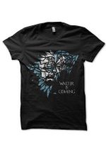 Walter IS Coming Black Tee