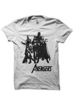 Avengers White Tee