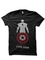 Civil War Black Tee
