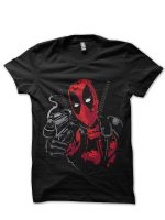 Deadpool Black Tee