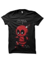 Deadpool Black Tee