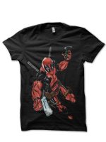 Deadpool Black Tee (White Available)