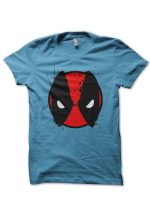 Deadpool Light Blue Tee ( White Available)