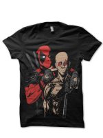 Deadpool Gun Black T-Shirt