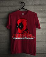 Deadpool Maroon Tee (Red & Blue Available)