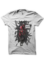 Deadpool White Tee